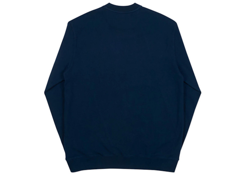 PALACE Palace Cross Crew Navy outlook