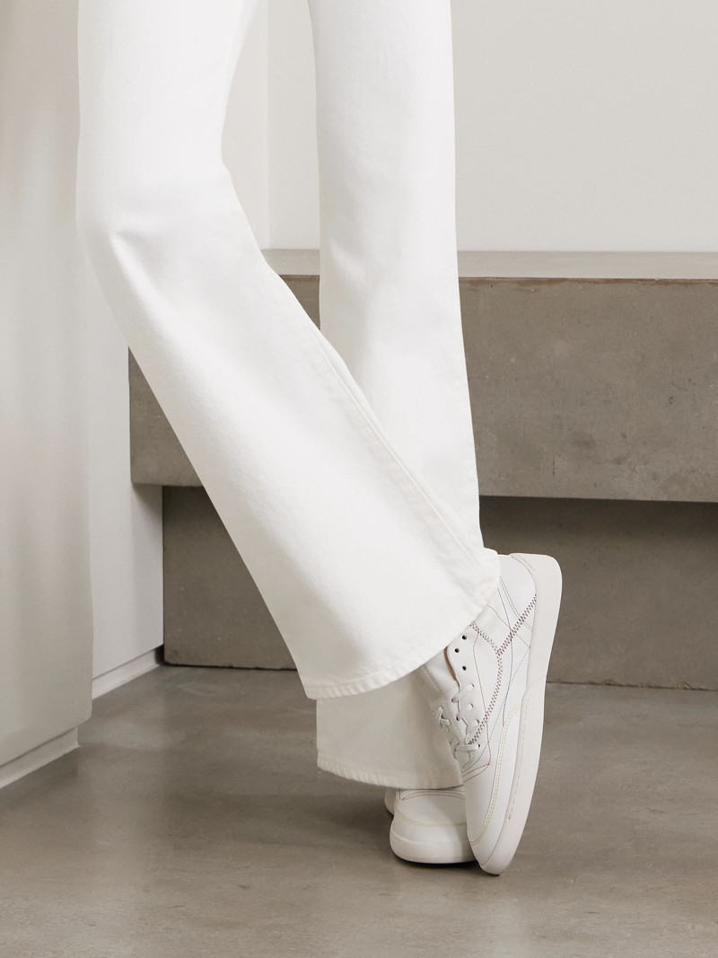 GABRIELA HEARST Ohio leather sneakers White outlook