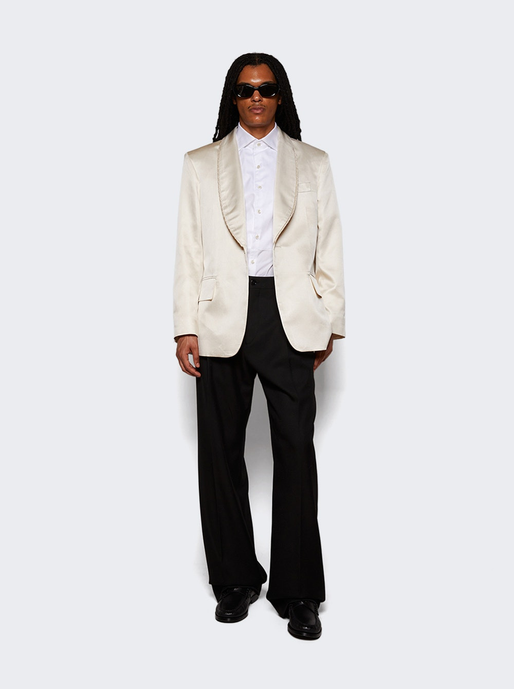 Bib Tuxedo Shirt White - 2