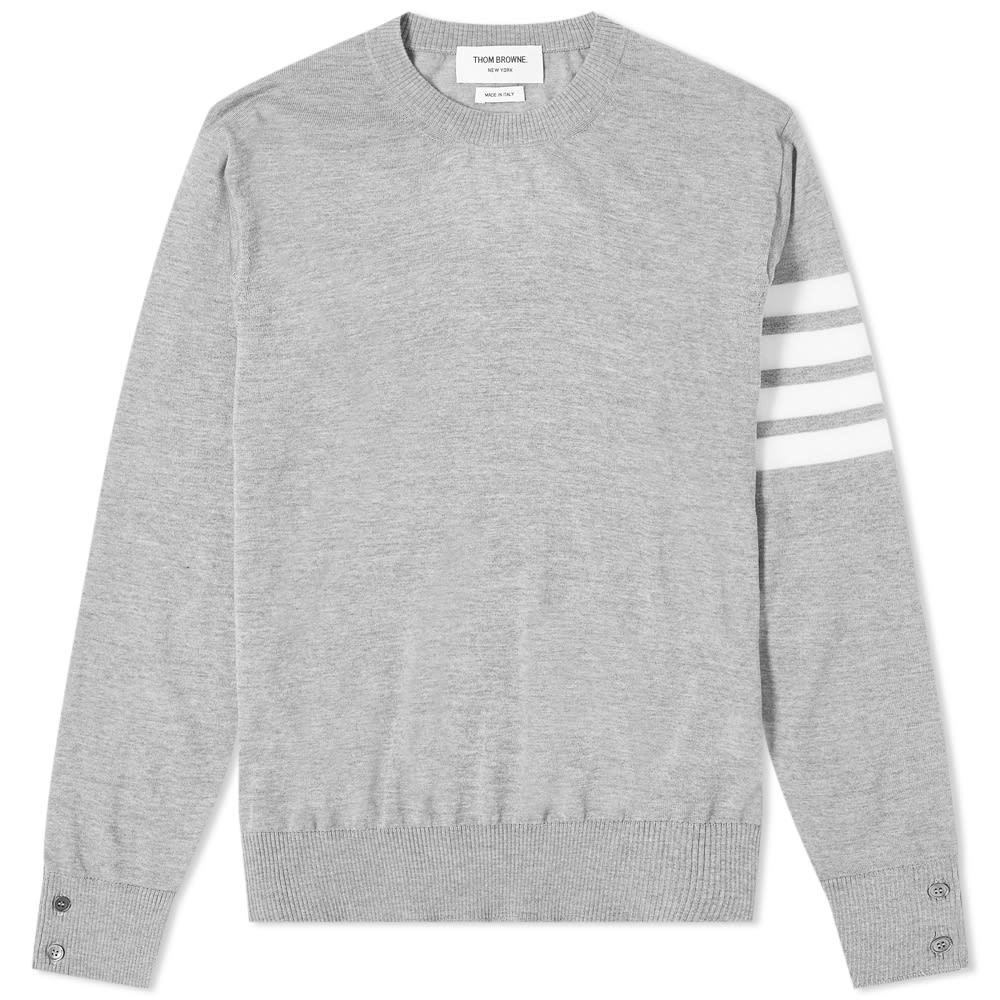 Thom Browne Classic Merino Crew Knit - 1