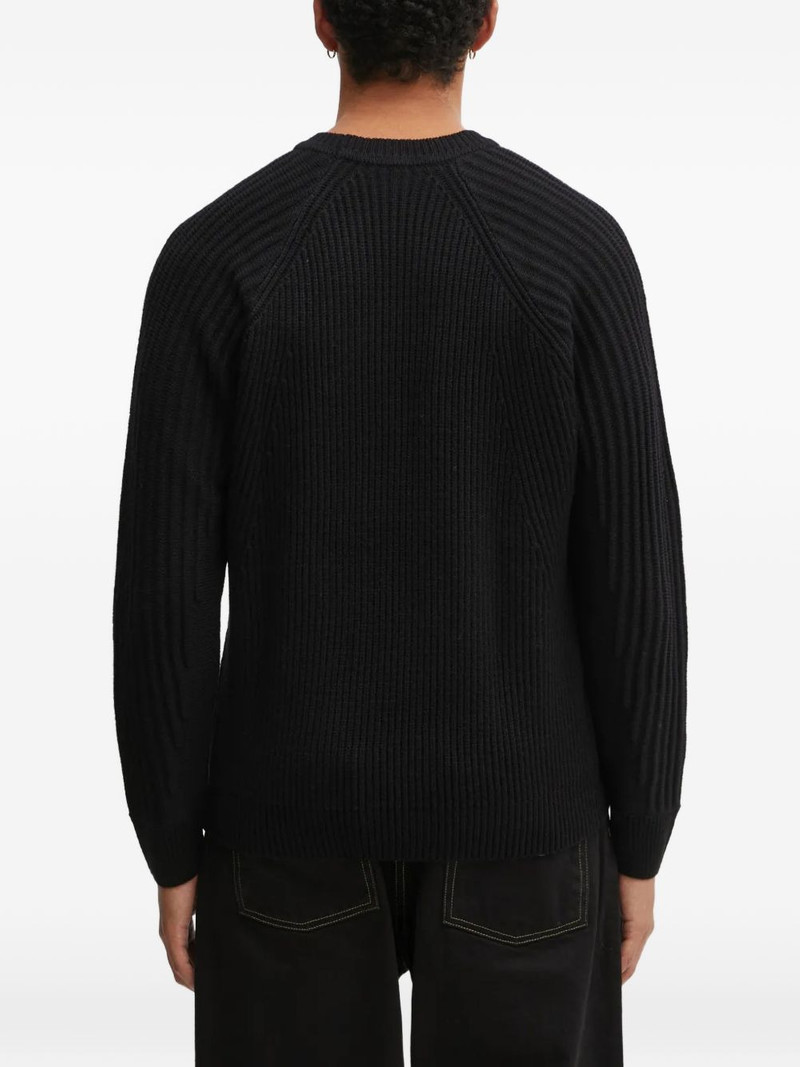 ribbed embroidered sweater 4