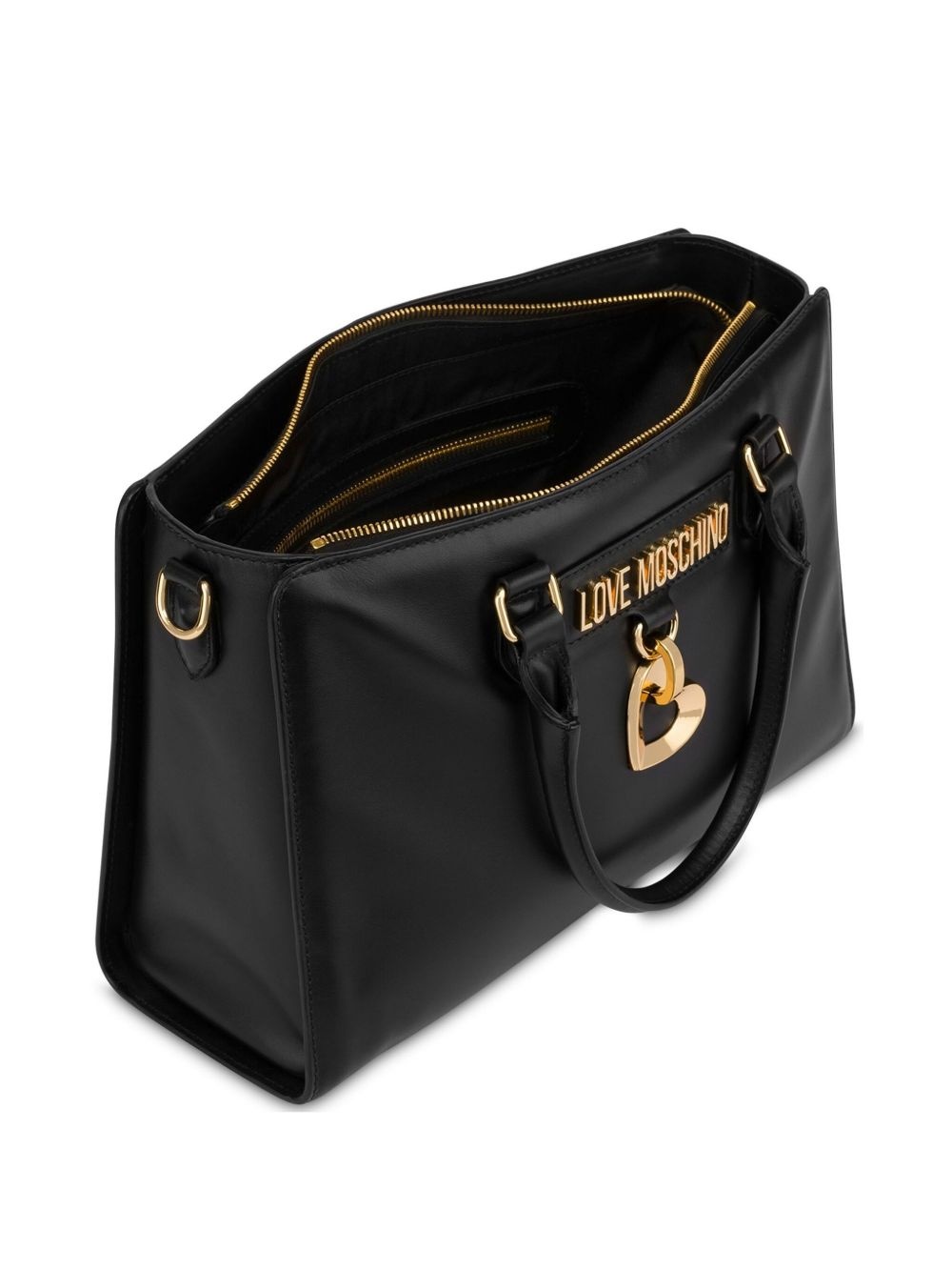 logo-lettering shoulder bag - 3