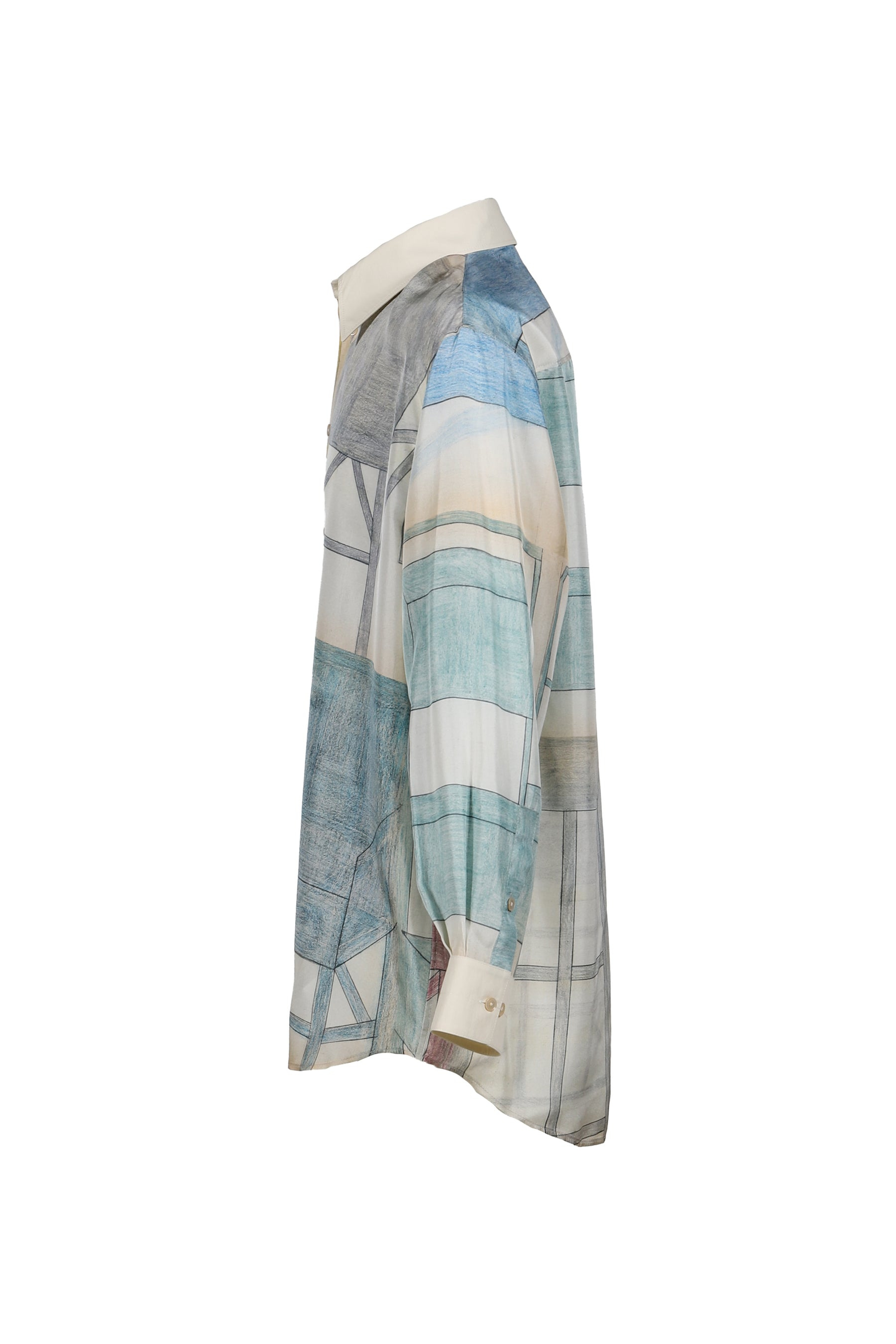 RELAXED SHIRT / CREAMY WHT - 7