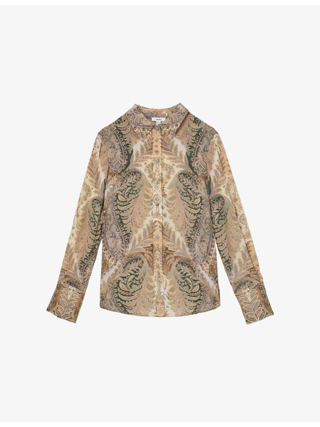 Katiya Paisley-Print Woven Shirt - 1