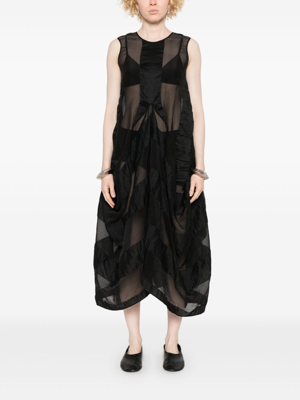 flared midi dress - 2