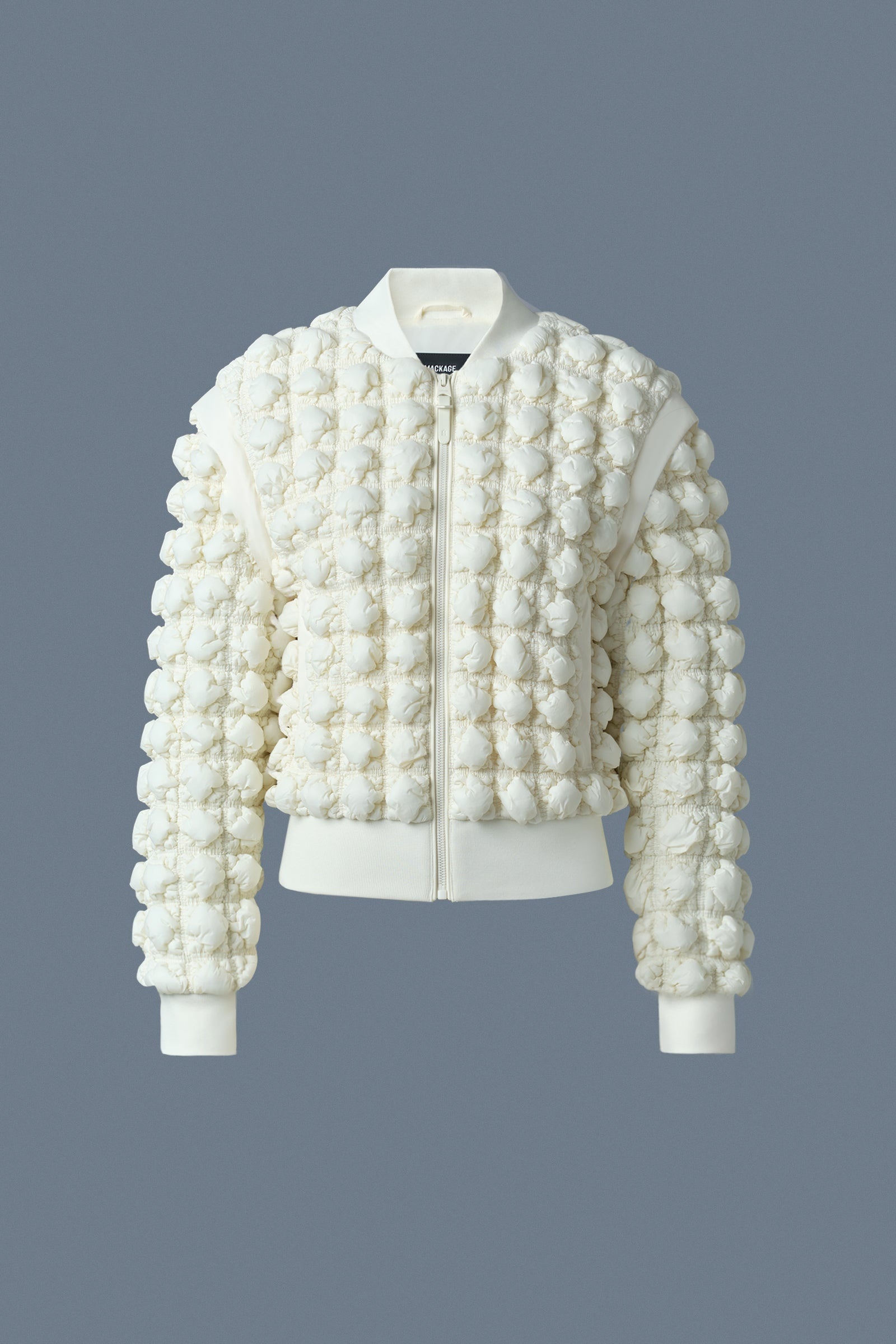 HELEN Diamond Quilted Bomber Jacket - 1