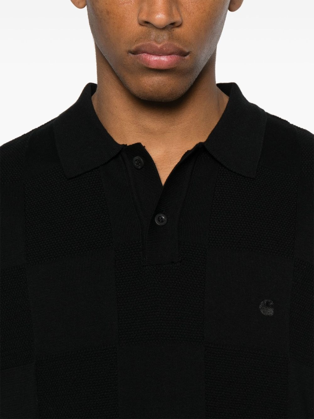 Checker polo shirt - 4