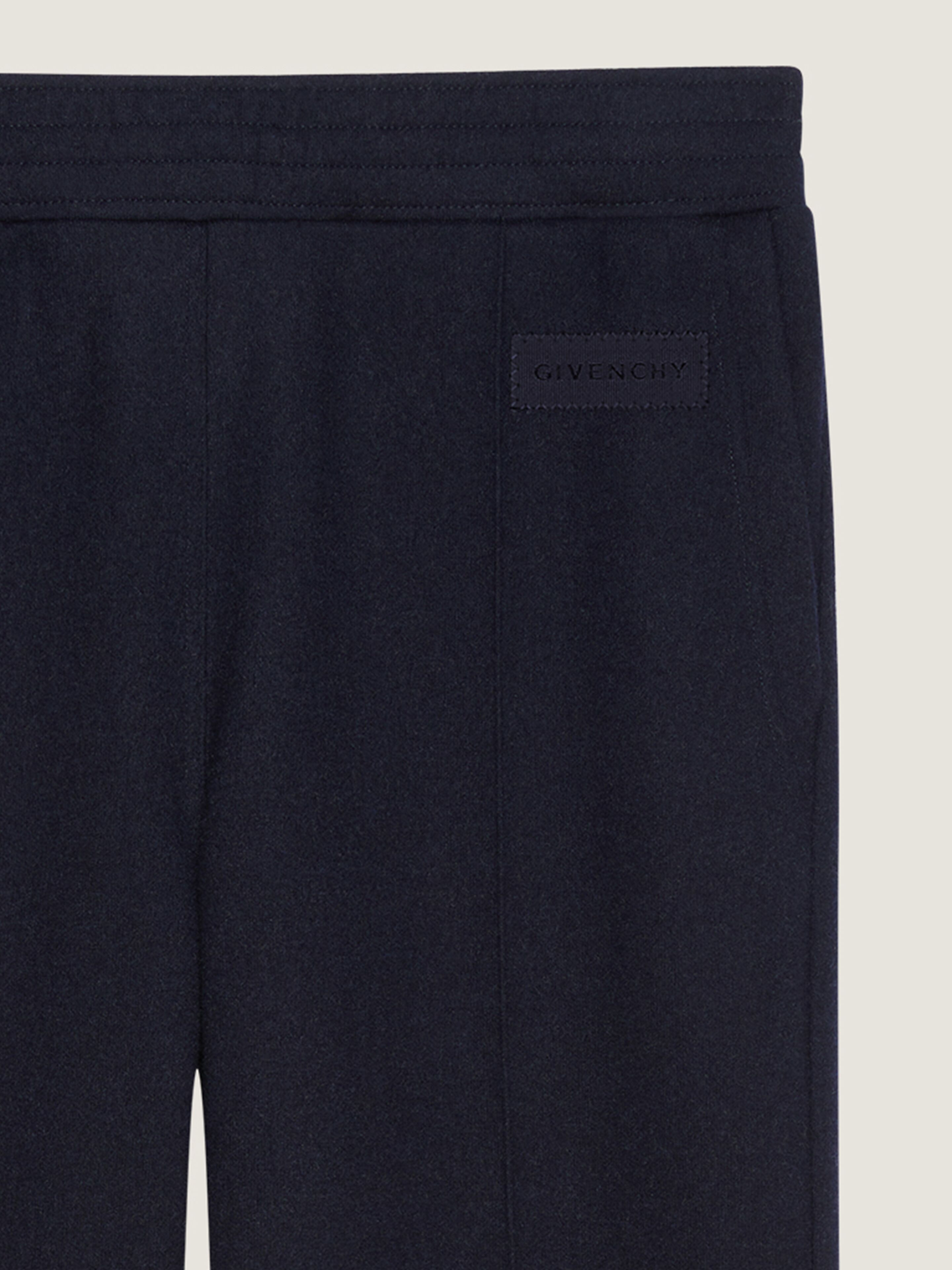 JOGGERS IN WOOL CASHMERE WITH GIVENCHY PATCH - 4