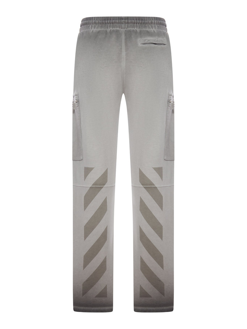Off-White LAUNDRY CARGO PANTS DIAG DEGRADÉ outlook