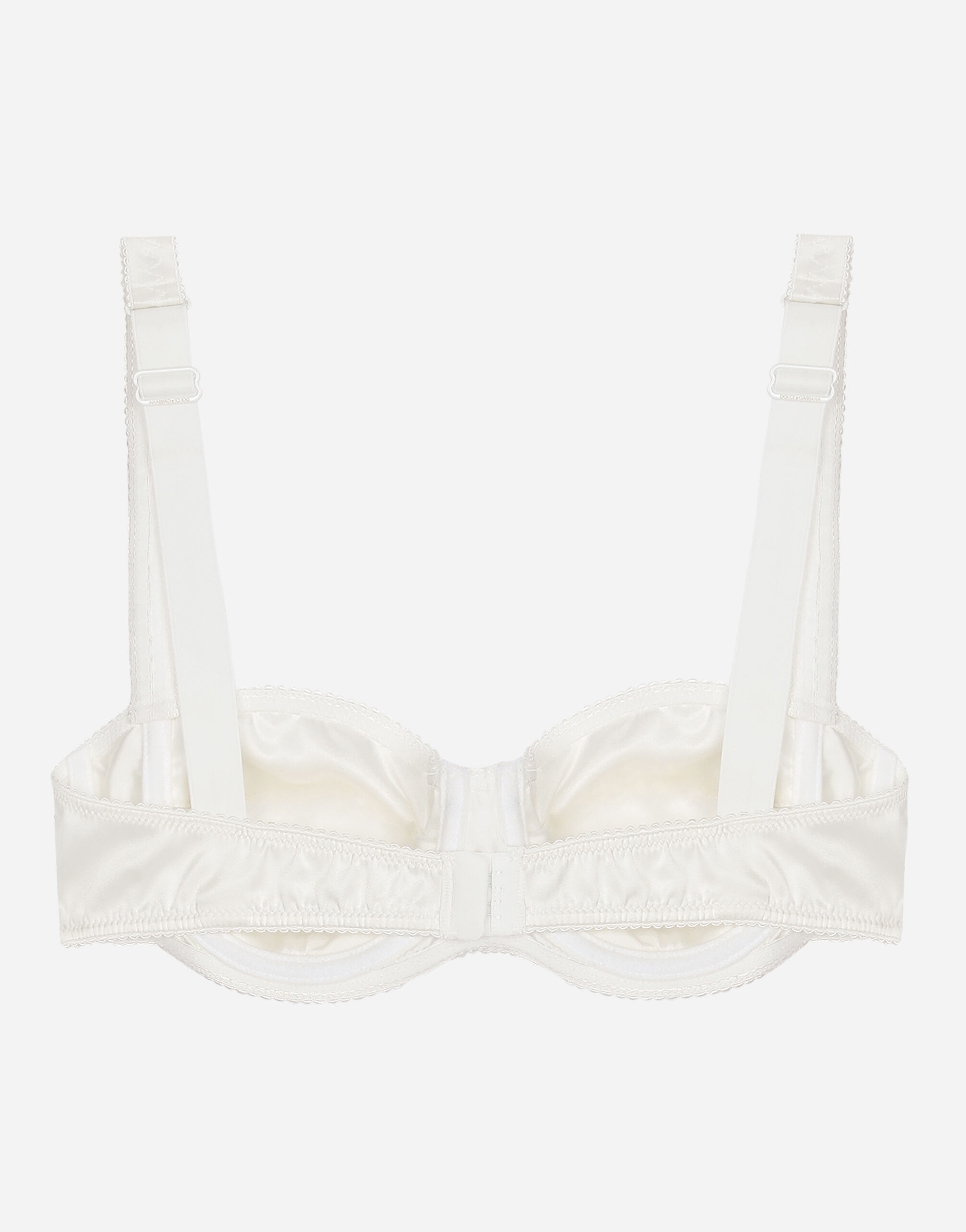 Satin balconette bra - 2