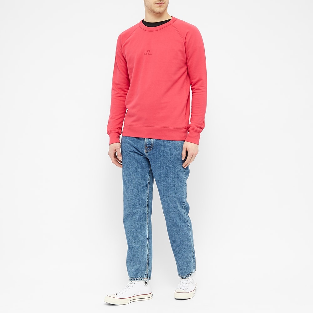 Paul Smith Garment Dyed Logo Crew Sweat - 5