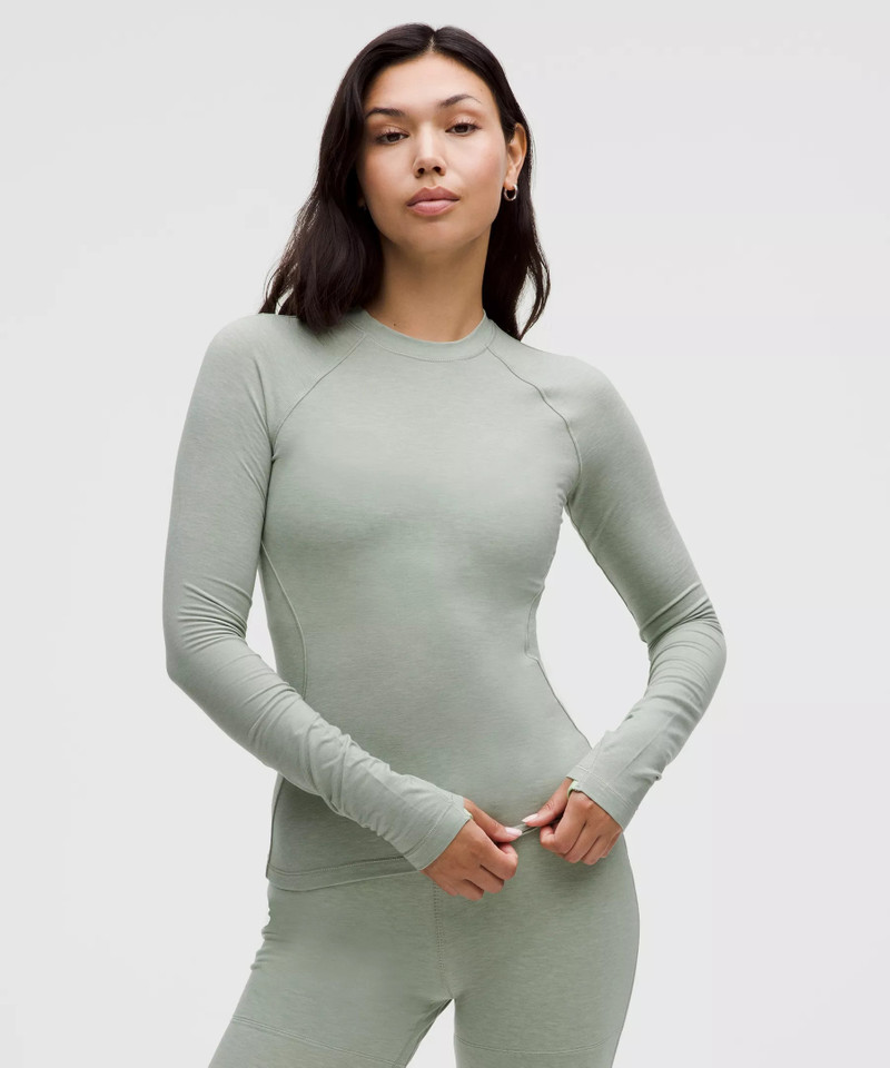 Merino Wool-Blend Crewneck Base Layer 1