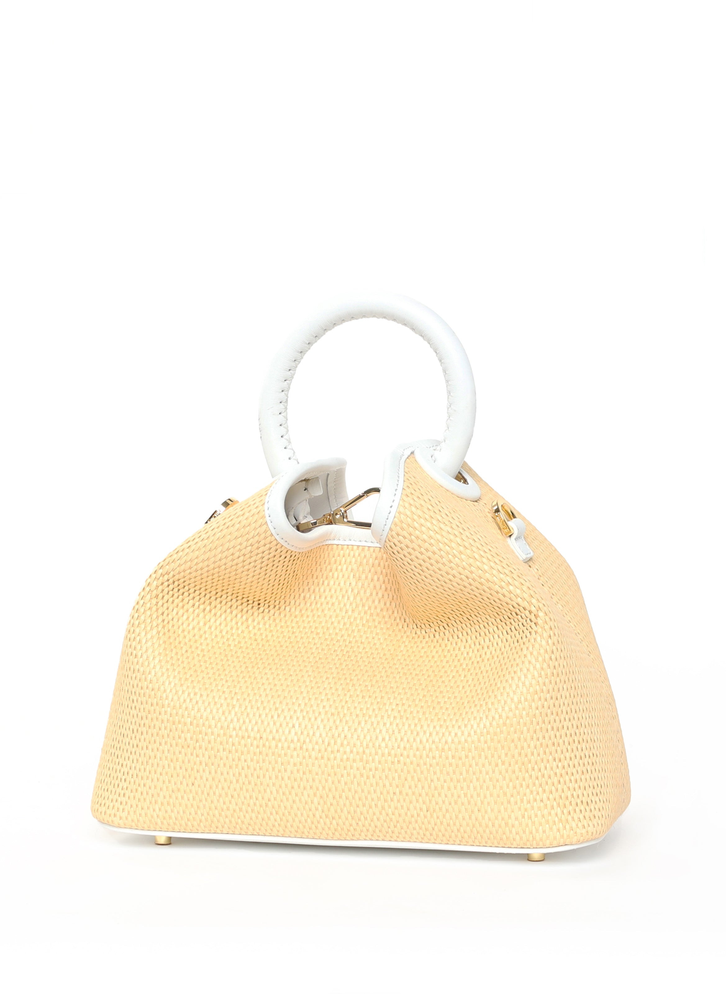 Baozi Raffia Natural/White - 3
