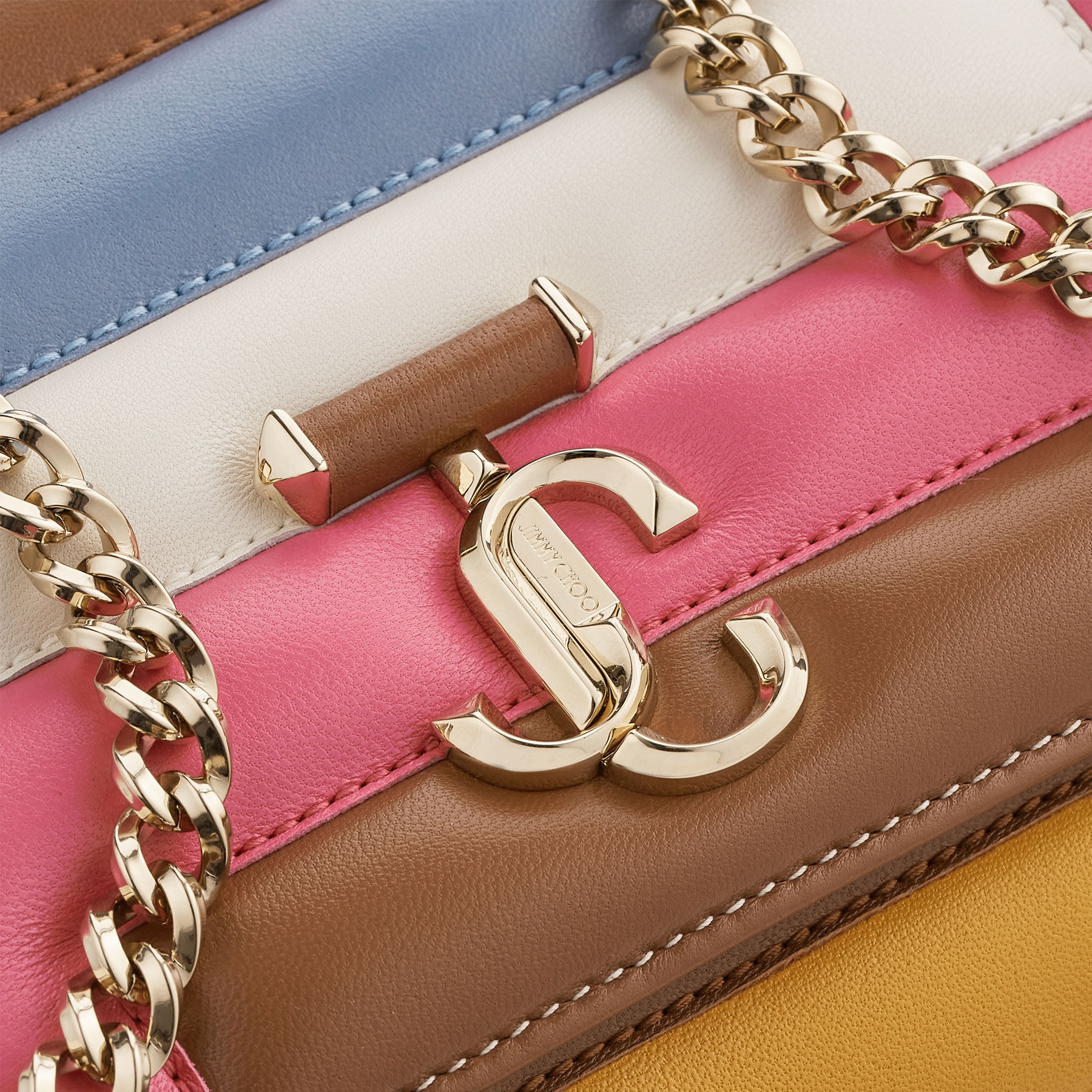 Varenne Clutch
Multi Avenue Nappa Leather Clutch Bag with JC Emblem - 4