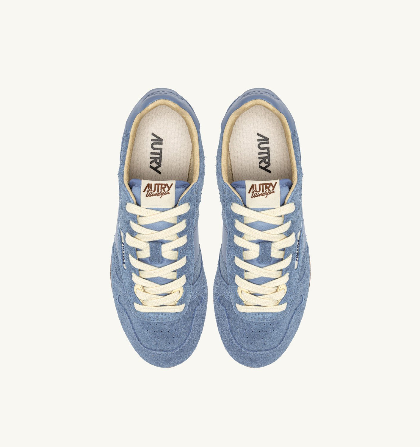 WINDSPIN SNEAKERS IN STREET SUEDE AND LEATHER - 5