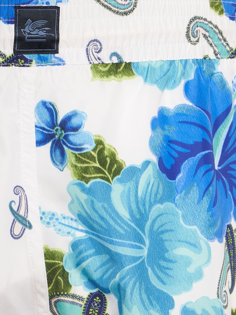 Floral printed swim shorts - 3