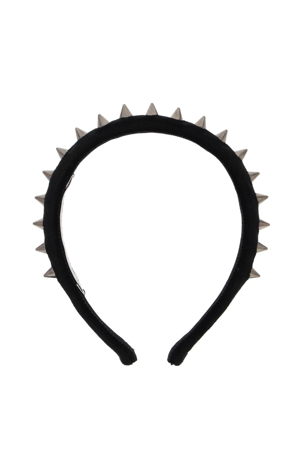 Velvet Headband With Spike - 1