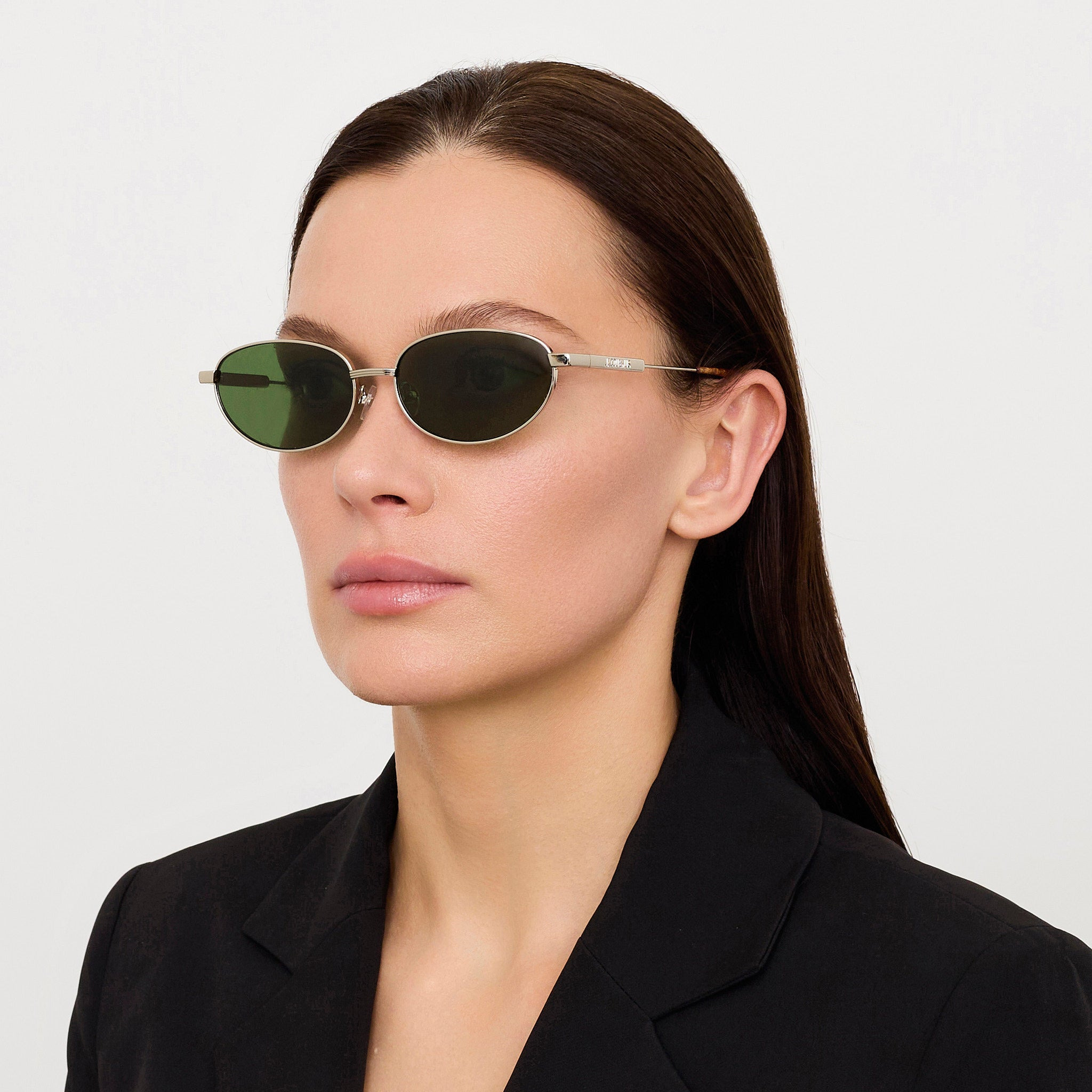 Alba Sunglasses in Silver - 5