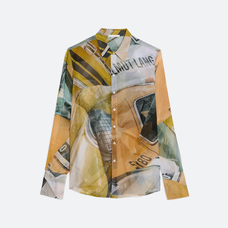 RELAXED PRINTED SILK SHIRT 1