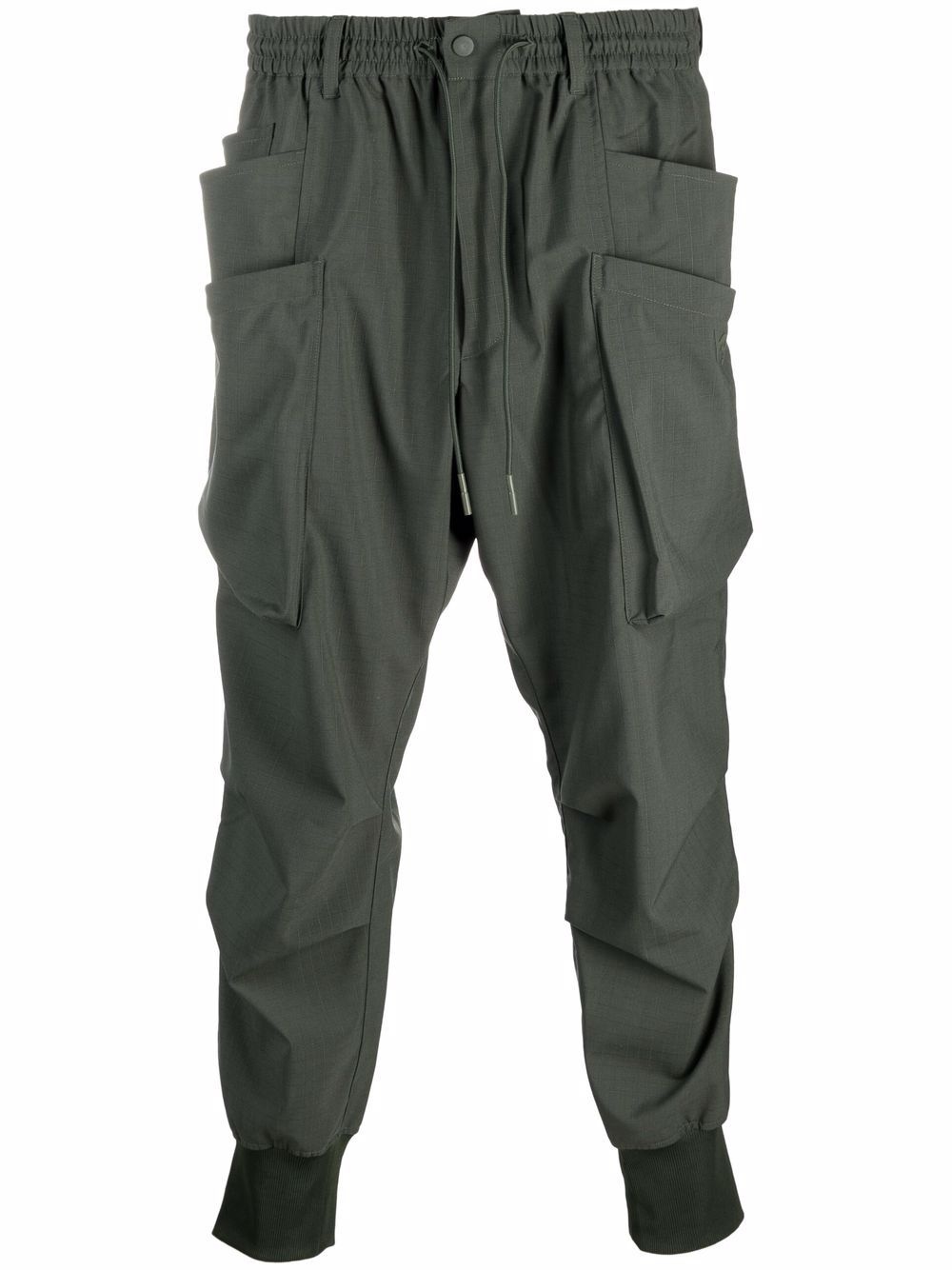 multiple-pocket track pants - 1