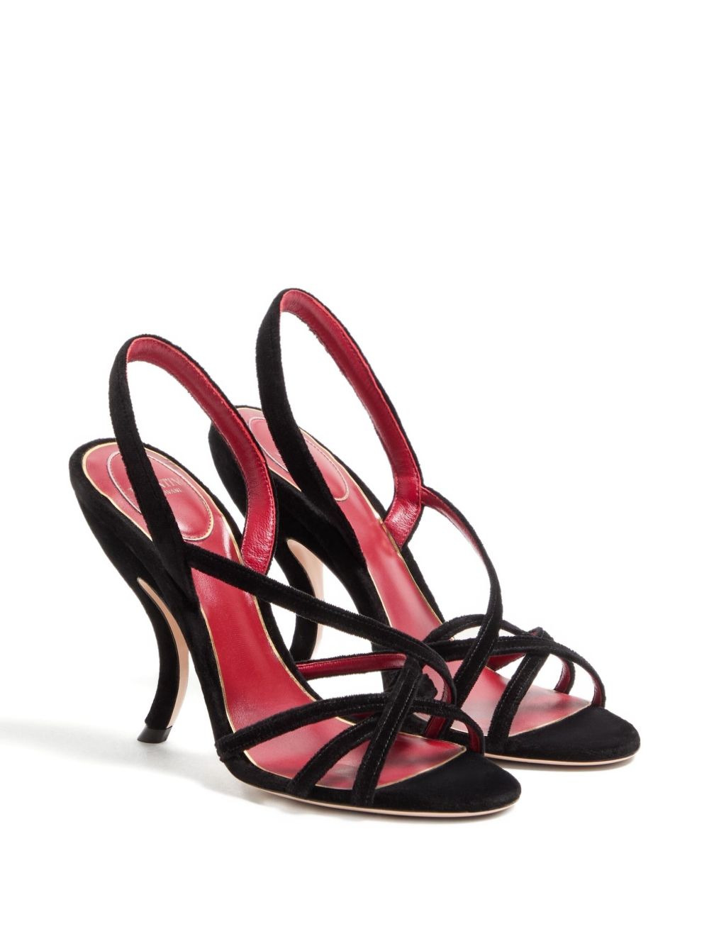 105mm Fetishique crisscross sandals - 2