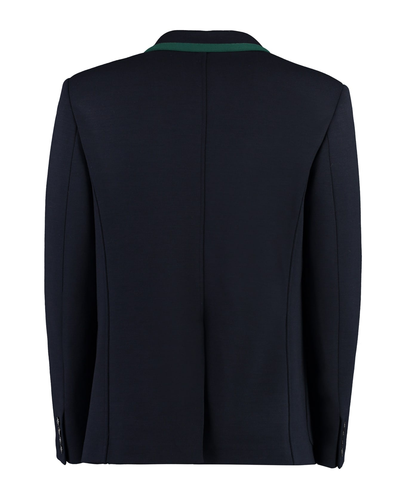Wool Single-breasted Blazer - 2