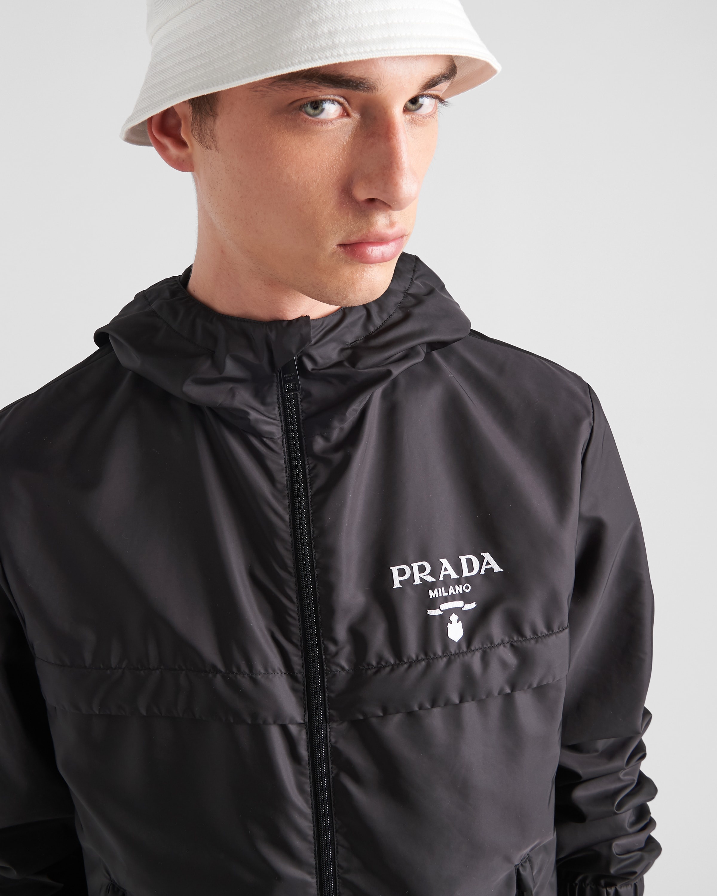 ジャケット・アウター PRADA blouson reversibile poliestere Prada Re-Nylon Blouson Jacket | Saks Fifth Avenue