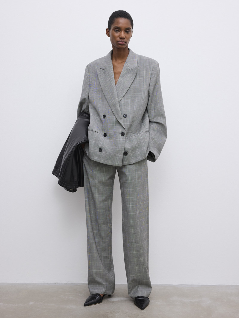 House of Dagmar DB Checked blazer outlook