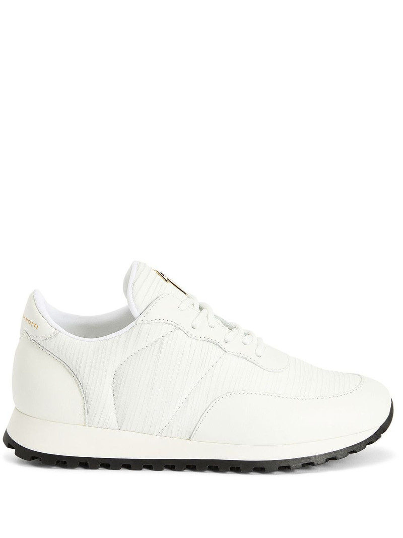 low-top leather sneakers 1