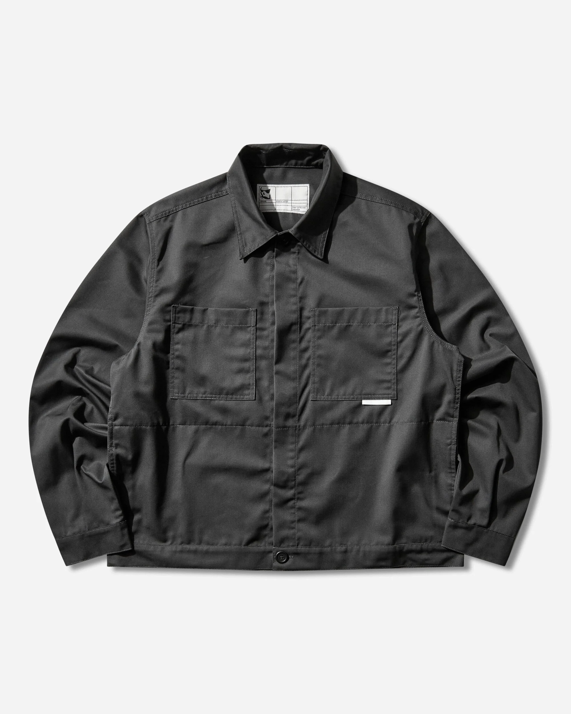 Men's 40000 Replicated Short Jacket Charcoal - 1