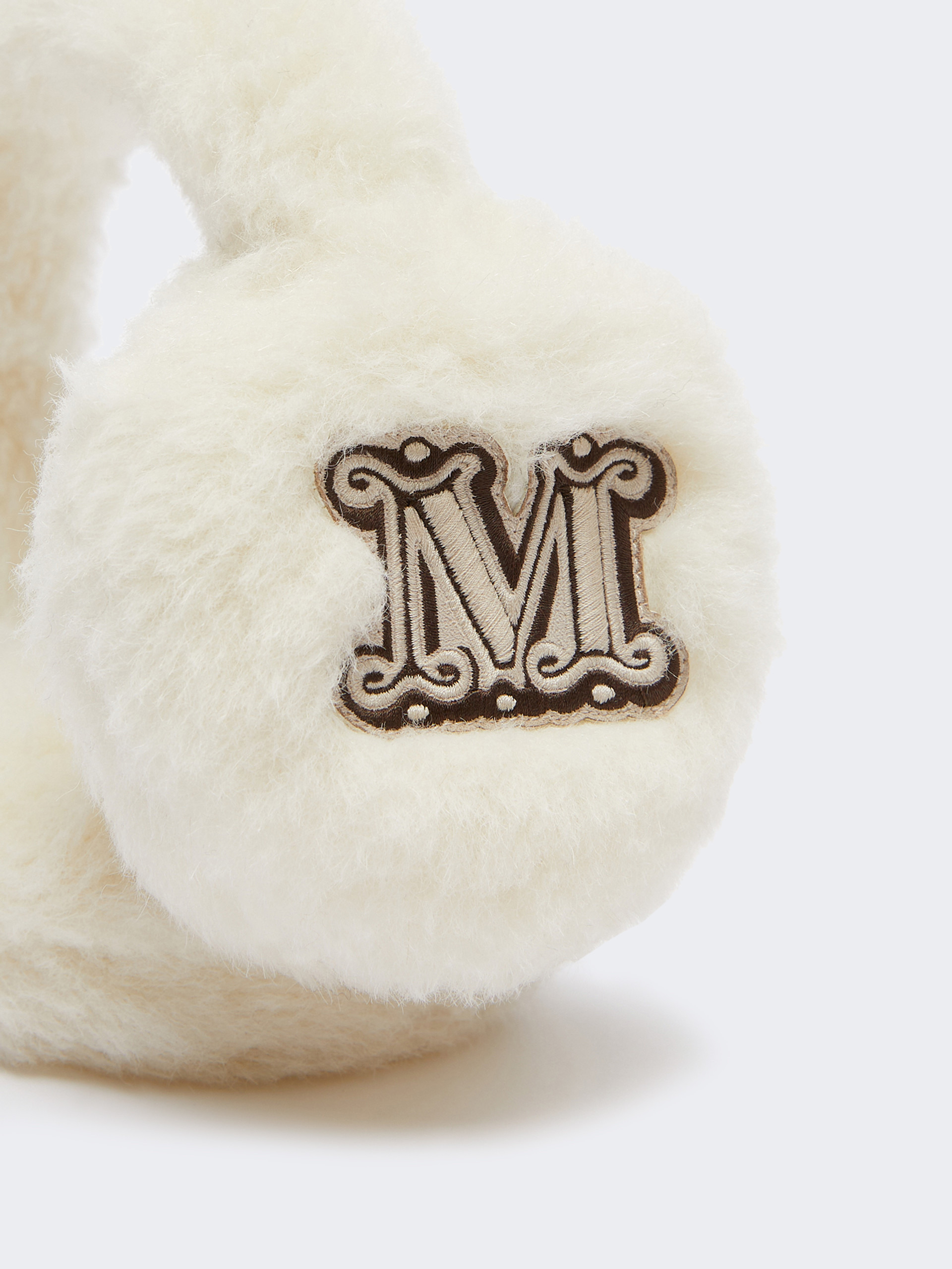 MUFFY1 Alpaca and wool Teddy fabric earmuffs - 3
