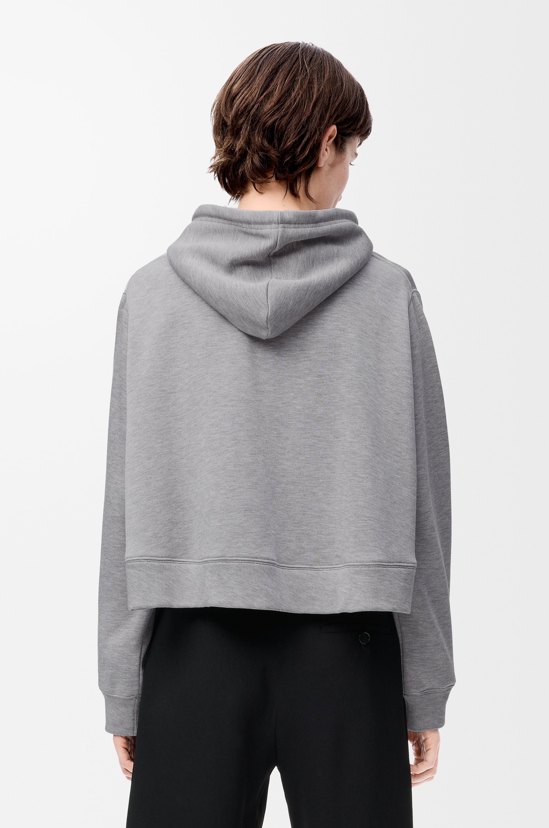Trapeze hoodie in cotton blend - 4