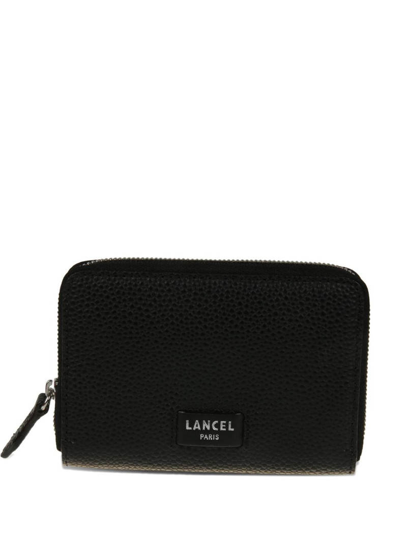 zip leather wallet 1