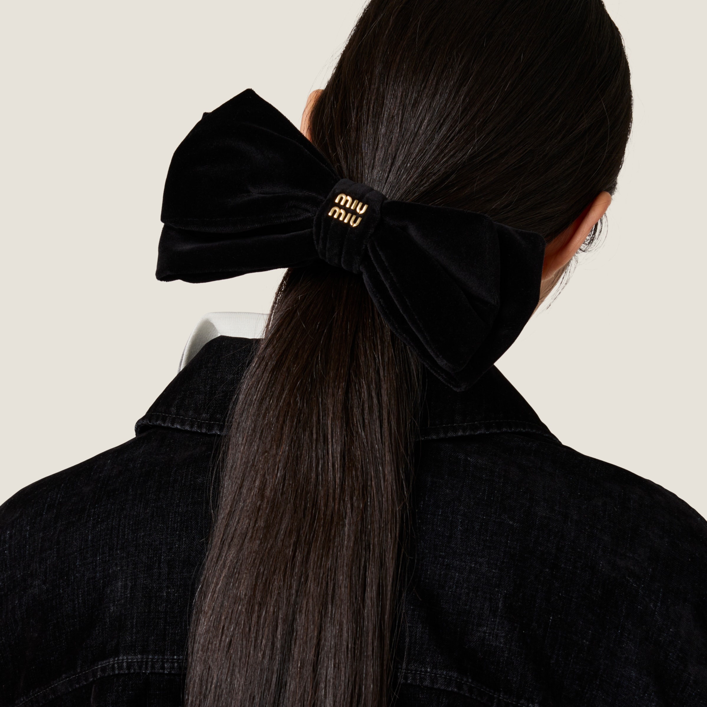 Velvet hair clip - 2