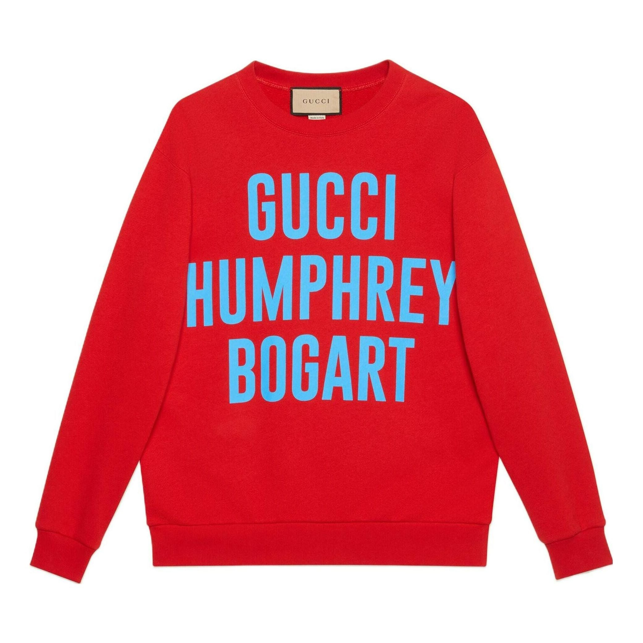 Gucci 'Humphrey Bogart' Print Sweatshirt 'Red' 623245-XJEN-86269 - 1