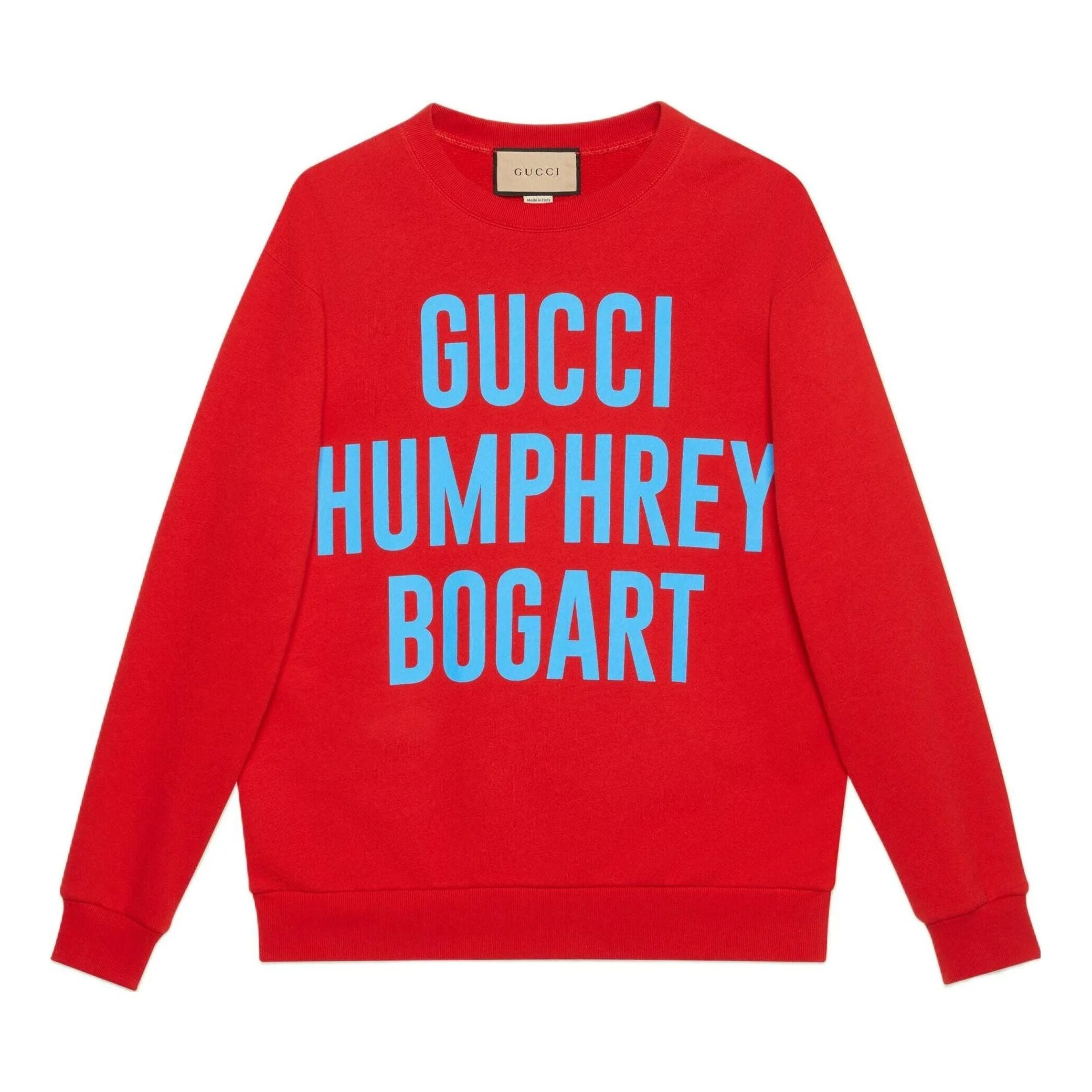 Gucci 'Humphrey Bogart' Print Sweatshirt 'Red' 623245-XJEN-86269 - 1