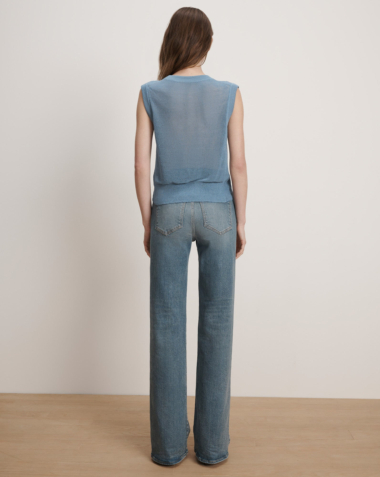 KELLEN TWIST-FRONT SWEATER - 5