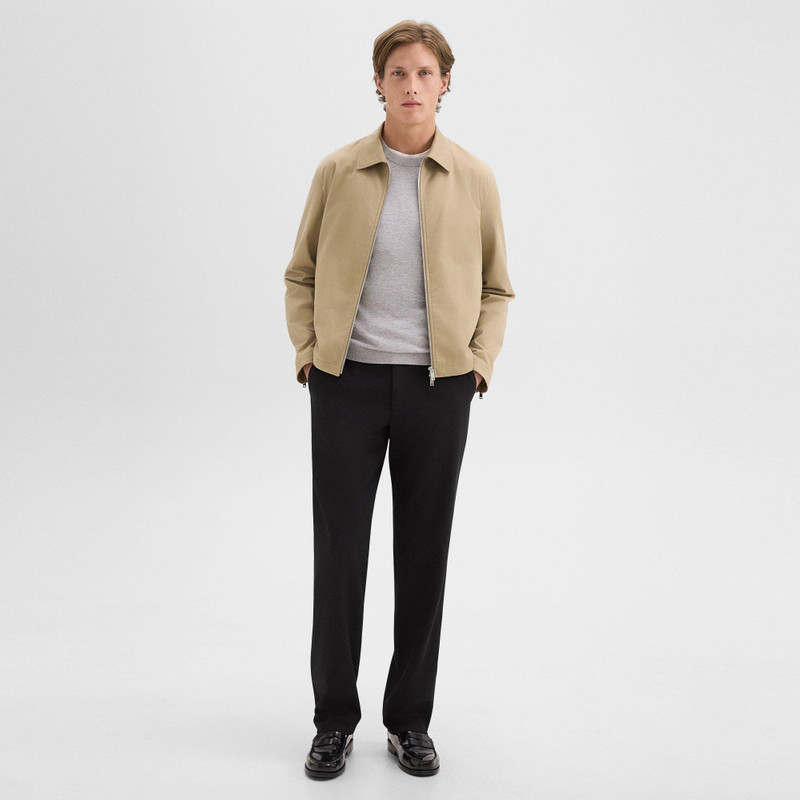 Theory Blouson Zip Jacket in Stretch Cotton Twill outlook
