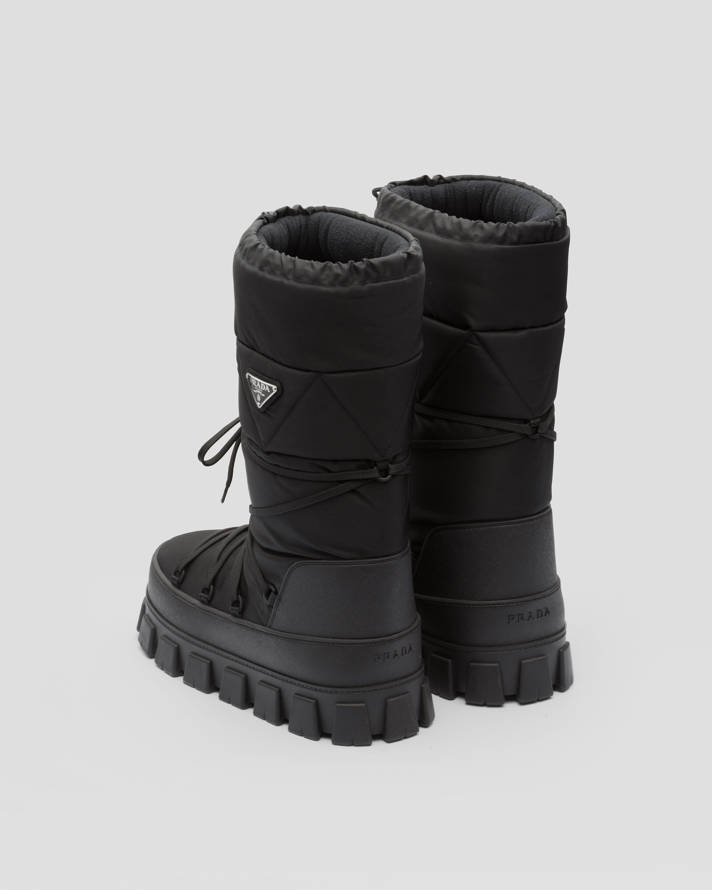 Re-Nylon gabardine après ski boots - 4