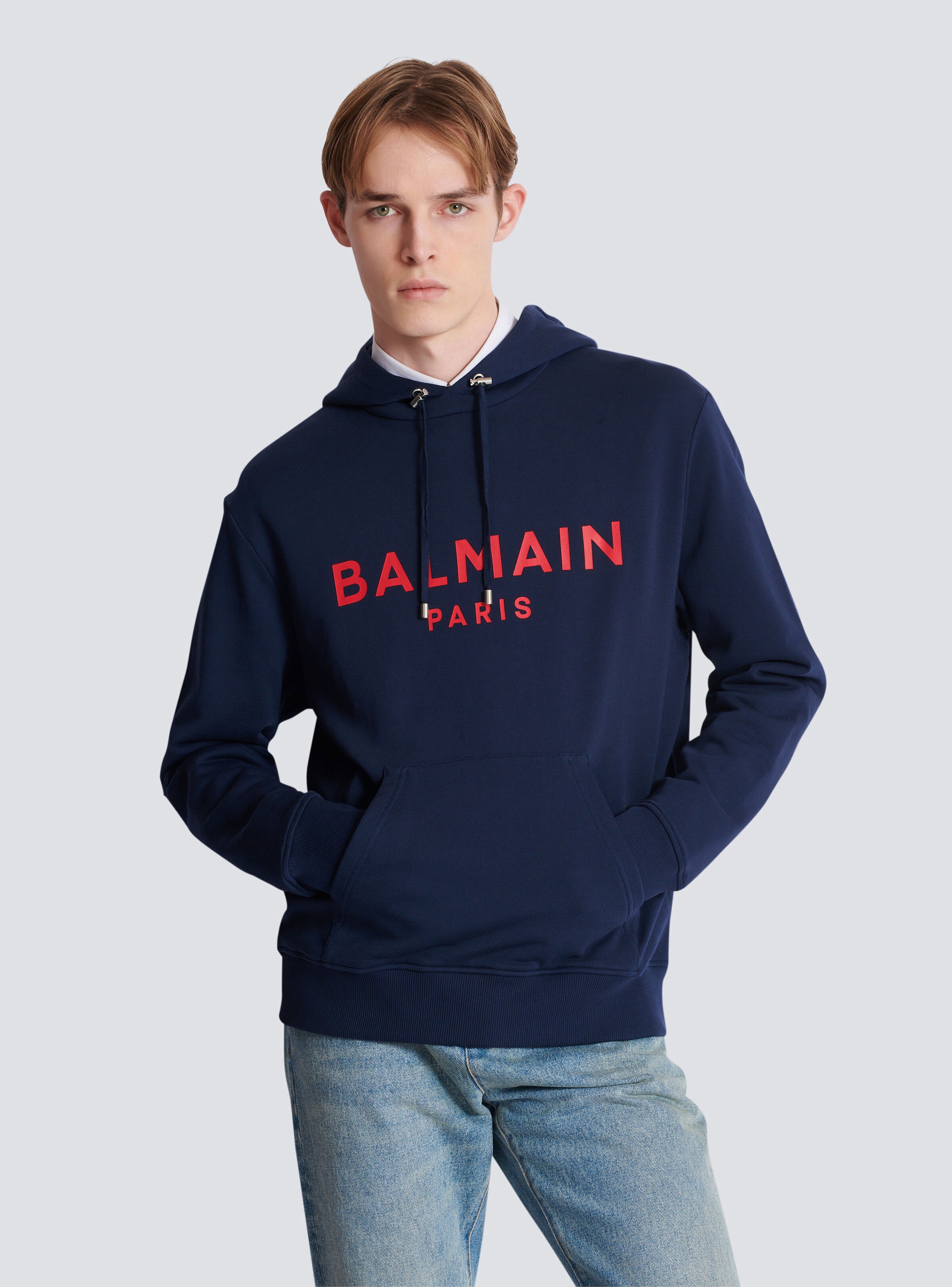 Printed Balmain Paris hoodie - 6