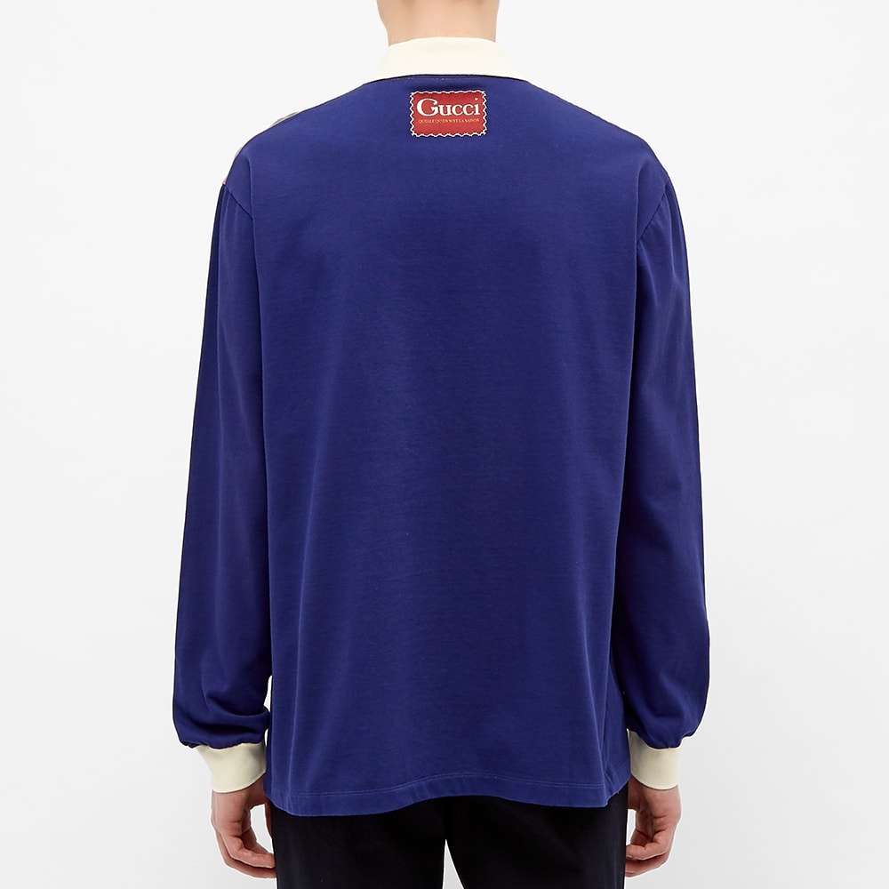 Gucci Long Sleeve Rugby Polo - 4