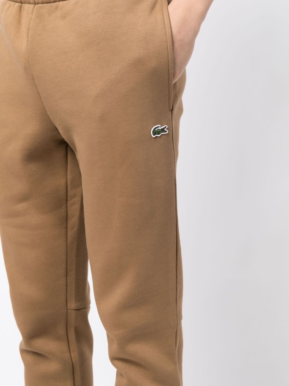 logo-patch elasticated-waist track pants - 5
