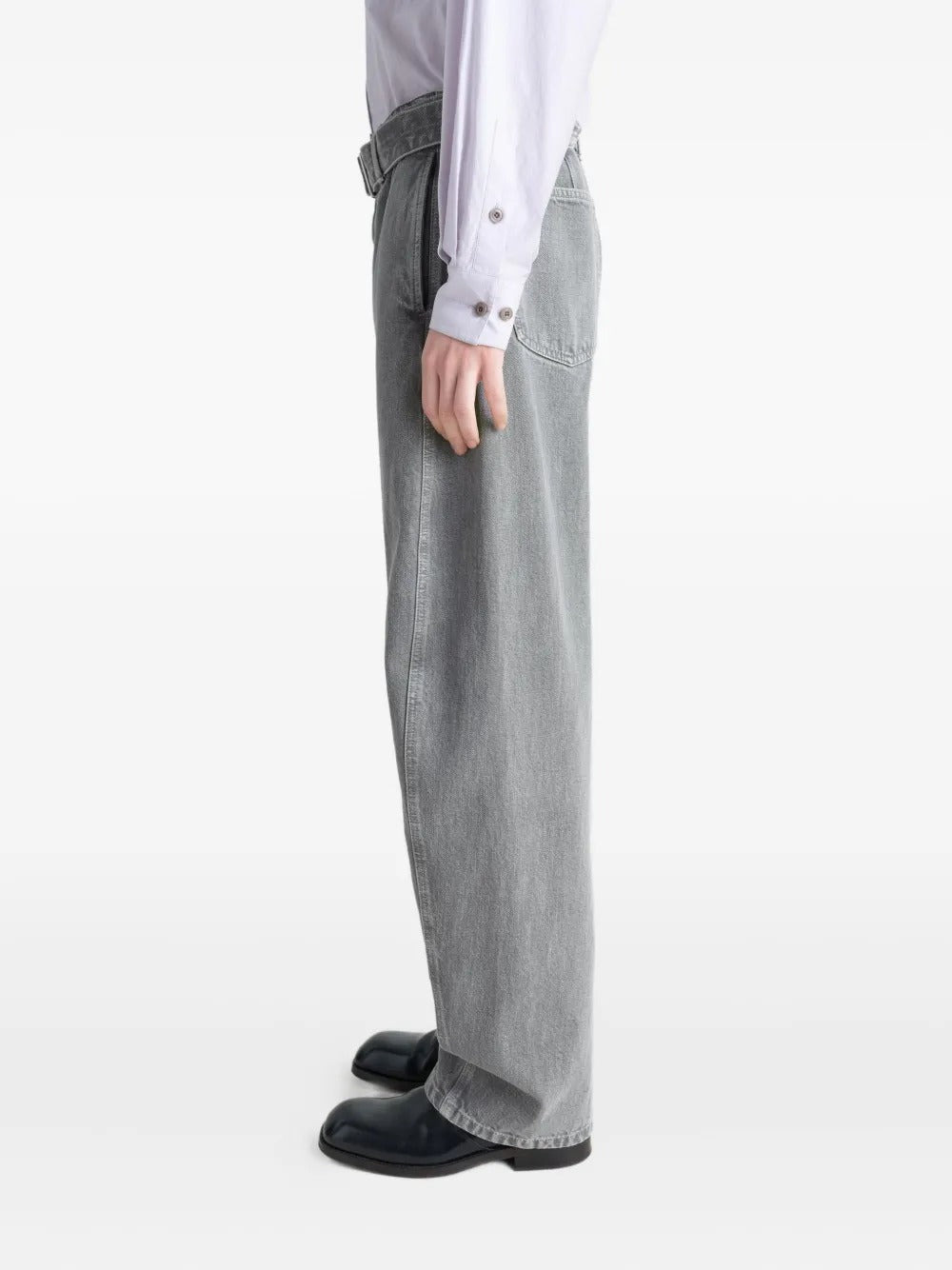 LEMAIRE - Women Twisted Belted Pants - 2