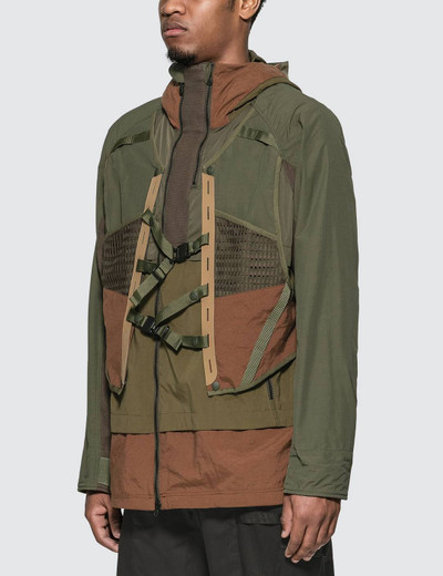 White Mountaineering Layered Hooded Jacket outlook