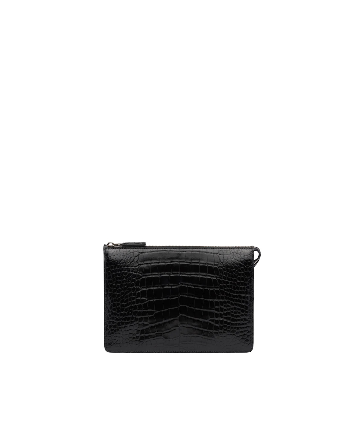 Crocodile Leather Clutch - 1