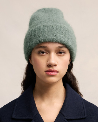 AMI Paris ALPACA MOHAIR RIBBED BEANIE outlook