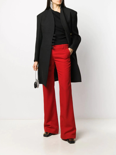 Balmain flared leg trousers outlook