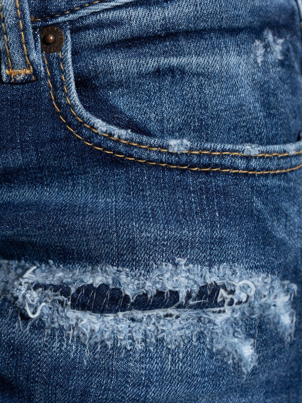 distressed jeans - 5