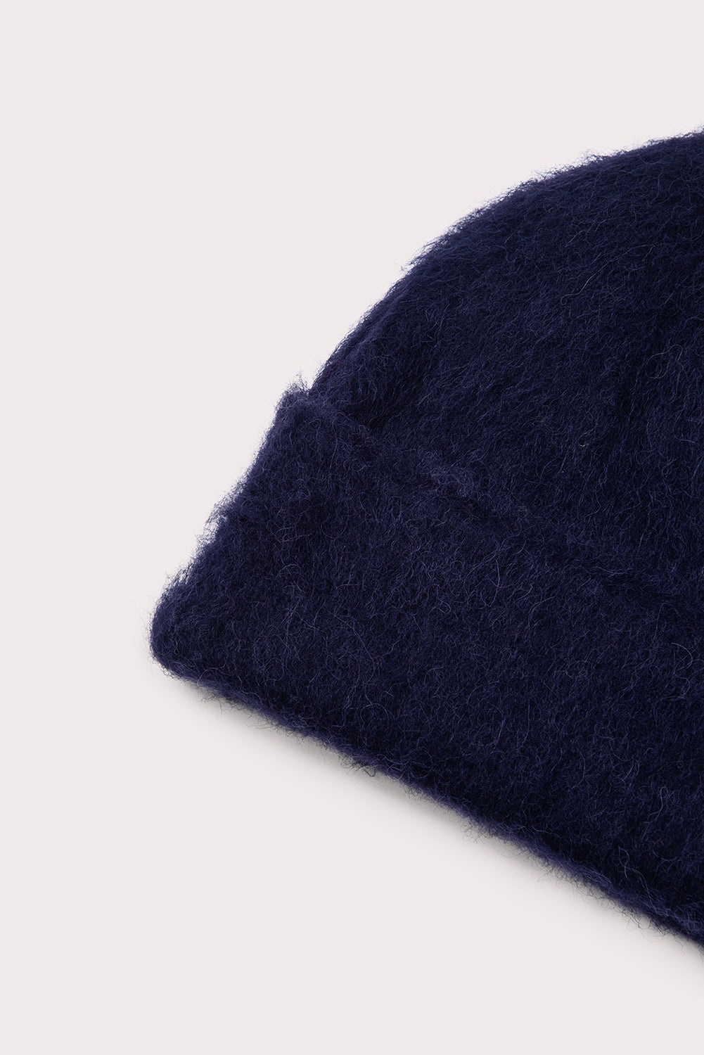 SOLID BRUSHED HAT INK ALPACA - 2