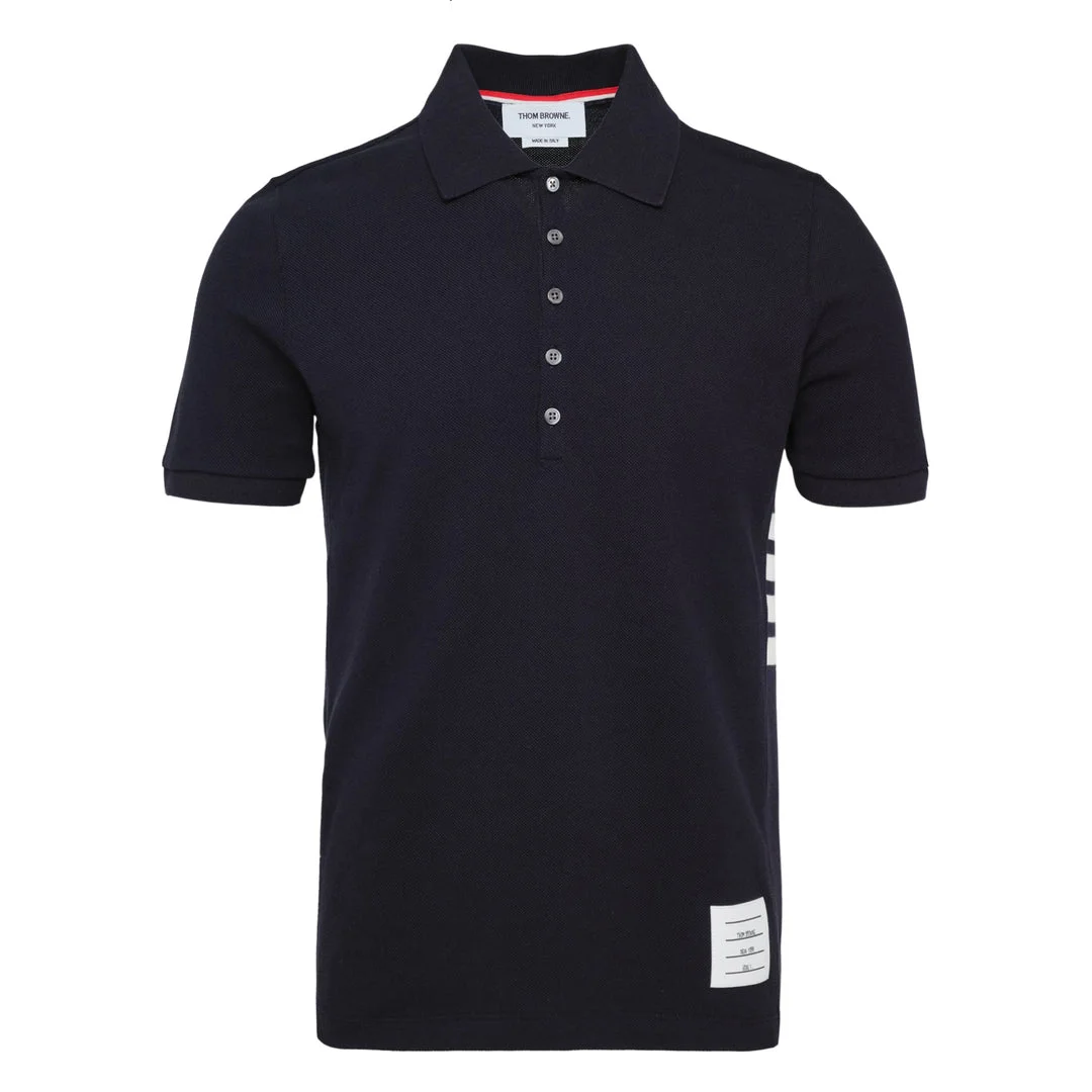 Short Sleeve Rib Cuff Polo - 1